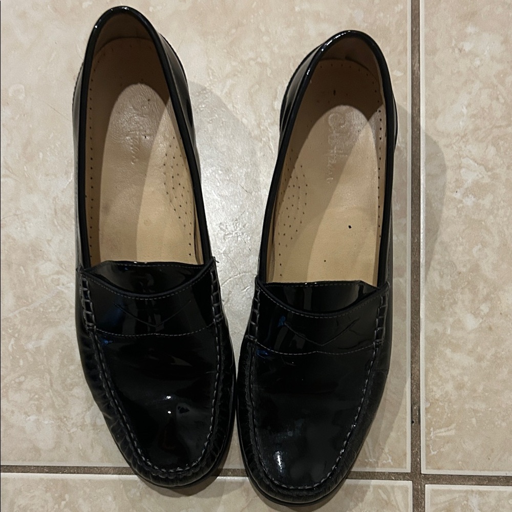 Cole Haan Black Patent Leather Loafers